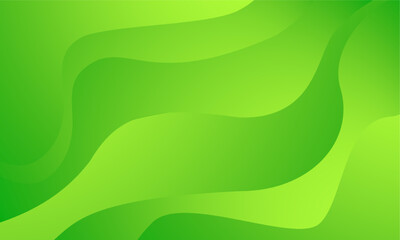 Wall Mural - green fabric waves streaks gradient background abstract shapes vector elements transparent fabric gr