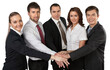 © BillionPhotos.com - a group of professionals with hands together