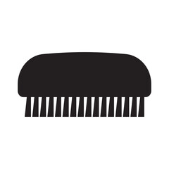 Sticker - Toilet brush icon,logo illustration design template.