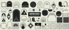 Bohemian Gothica - Collection Of Icons, Frames, Elements Ai