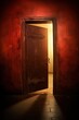© Snowboy - Dark Doors to Hell - enigmatic entrance to the world of demons. Generative AI