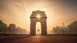 Beautiful India Gate, New Delhi, generative ai