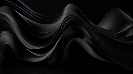 Wall Mural - abstract black background