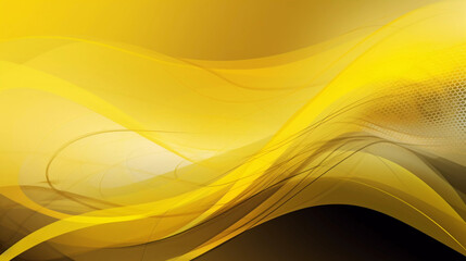 Wall Mural - abstract yellow background