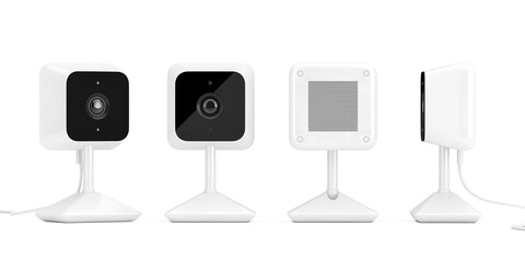 Aufkleber - White Modern Web Camera. 3d Rendering