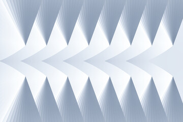 Wall Mural - Silver white symmetrical divergent lines abstract texture texture background