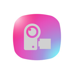 Canvas Print - Video Camera - Pictogram (icon) 