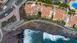 Los Gigantes - cliffs and town in Tenerife