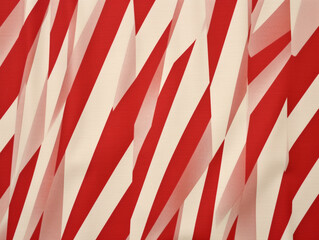 An Abstract Stripe Pattern in Shades of Red and White | Generative AI