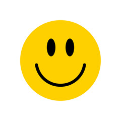 Wall Mural - smiley icon