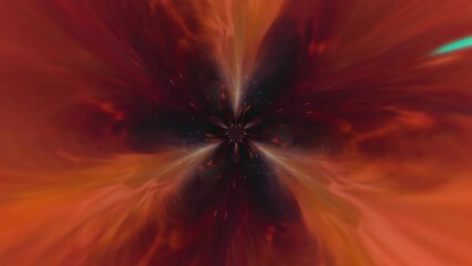 Wall Mural - abstract flower fractal pattern background. modern animation
