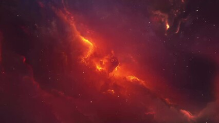Wall Mural - 	
Open space. Outer space gas clouds. Cosmos neutral background. Bright stars.