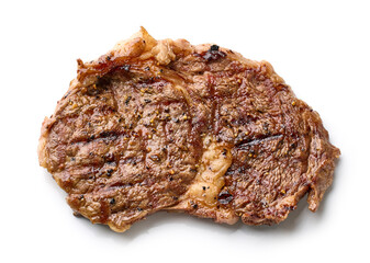 Canvas Print - freshly grilled beef entrecote steak