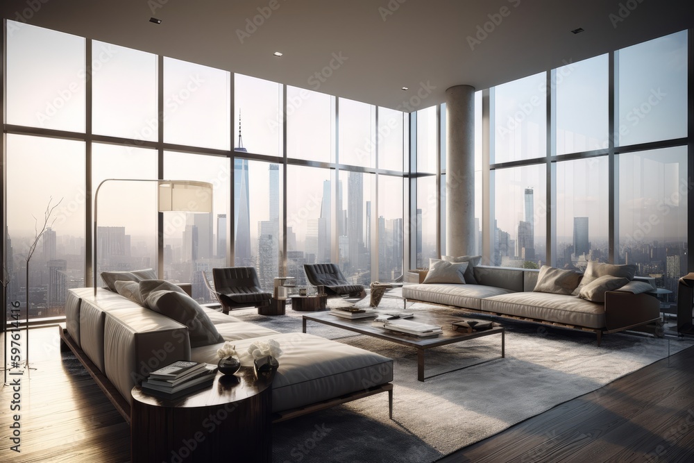 Curated visual reference: Living Room With A View Luxurious Living Room In A Photo Inspiration