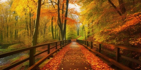 autumn in the forest