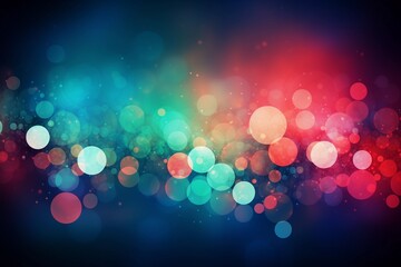 abstract background with bokeh