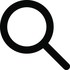 Poster - search icon, magnify icon