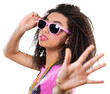 © BillionPhotos.com - Dancing Teenage Girls 1980s Disco Style