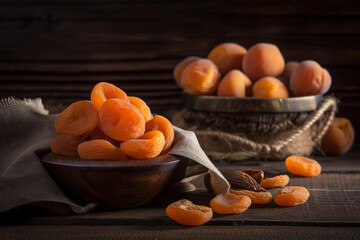 Poster - Lots of dried apricots. AI Generated