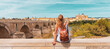 © M.studio - Woman tourist in Spain, Andalusia, Cordoba