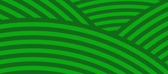 farm green banner, organic abstract background with fields