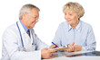 © BillionPhotos.com - Portrait of a Mature Doctor with Patient