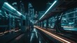 © Lexie - Futuristic City Generative AI