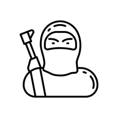 Poster - Terrorist Attack icon in vector. Illustration