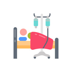 Wall Mural - septic shock icon in vector. illustration