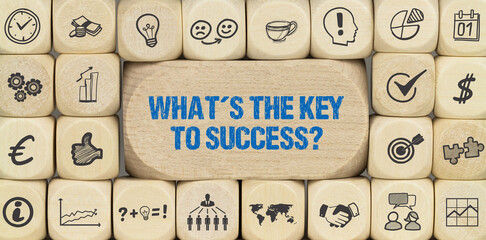 Canvas Print - What´s the key to success?	
