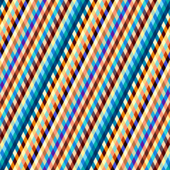 Fototapete - Classic argyle seamless pattern background. Vector image. Plaid patchwork style. Diagonal lines pattern.