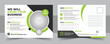 © Pavel - Corporate business or marketing agency postcard template, modern eddm postcard design template