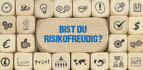 Poster - Bist du risikofreudig?	