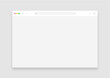 © SANALRENK - Web browser window mockup. User interface template light design modern. Vector stock illustration.