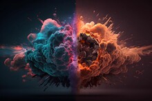 Color Explosion Nebula