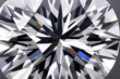 Diamond : top view of loose brilliant round diamonds on white background sharp high quality