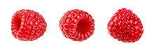 Raspberries  isolated on transparent background