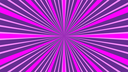 Wall Mural - abstract purple sunburst pattern background for modern graphic design element. shining ray cartoon with colorful for website banner wallpaper and poster card decoration