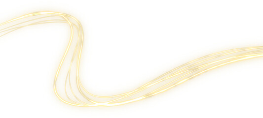 Wall Mural - luxury gold line design element