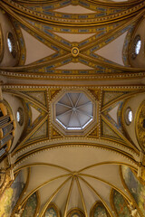 Canvas Print - Interior view of the spectacular Benedictine monastery of Holy Mary of Montserrat