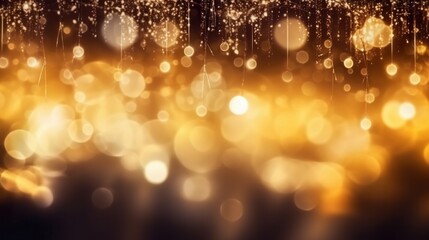 Wall Mural - shine confetti background. illustration ai generative
