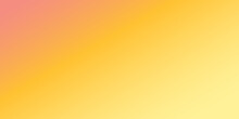 Diagonal Gradient From Yellow To Orange. Summer Sunny Background.