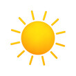© Ольга Зуевская - The sun. Cute weather realistic icon. 3d cartoon