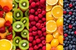 background fruit. generative AI