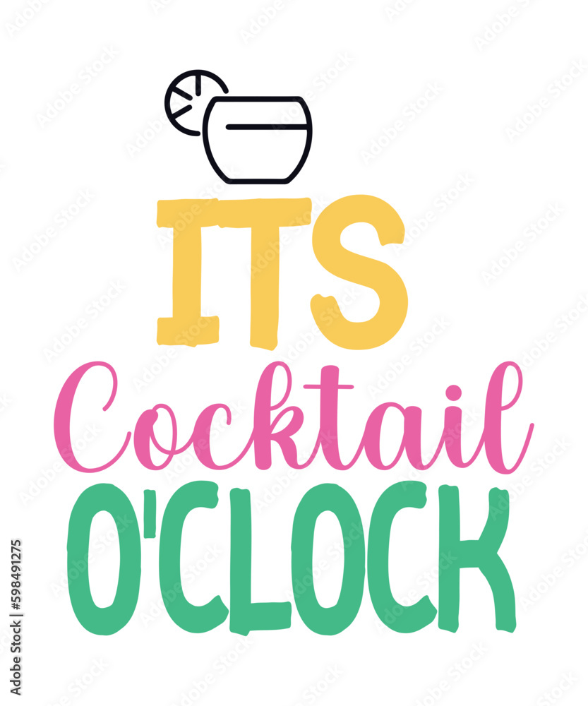 Image vectorielle Stock Cocktail SVG Bundle, Longdrinks, Drinks Vector ...
