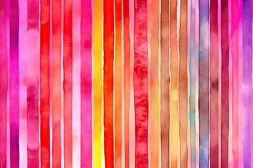 Sticker - vibrant and colorful background with vertical stripes. Generative AI Generative AI