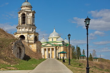 Wall Mural - Cathedral of Boris and Gleb in the town of Staritsa.