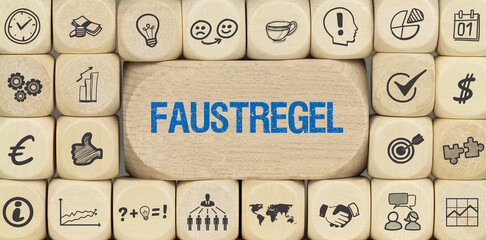 Wall Mural - Faustregel	