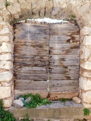 Poster - old town street dalmatia