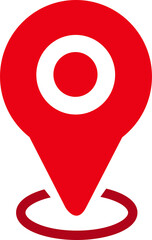 pin location icon sign symbol design